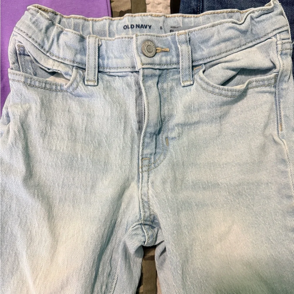 Old Navy Wonder Nation Girls Jeans and Pants‎ Bundle Size 7-8
